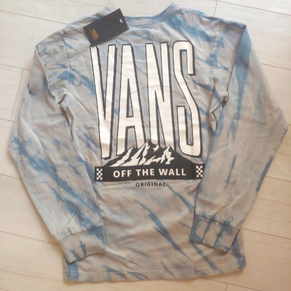 VANS NEW Peaked Tie-Dye Long Sleeve Shirt - Picture 7 of 12